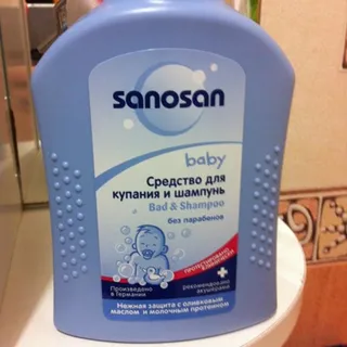 Sanosan Baby Shampoo Foam 200ml — photo 4