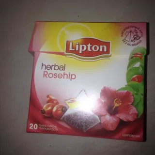 Lipton Infusion Black Tea Rosehip 2.5g x 20 — photo 5