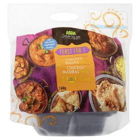 ASDA Chicken Bhuna & Madras Feast for 2