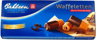 Bahlsen Waffeletten Black Chocolate Cookies 100g — photo 2
