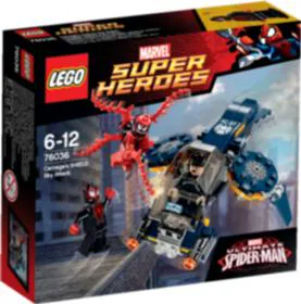 Lego Marvel Spiderman - Carnage Sky Attack Shield - 76036