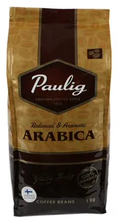 Paulig Arabica Natural Roasted Coffee Beans 1000g — photo 2
