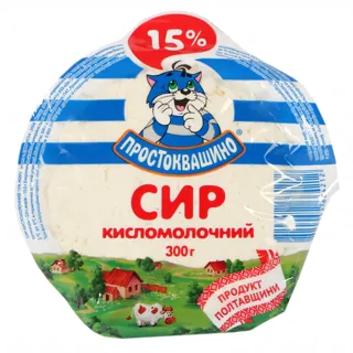 Prostokvashyno Grainy Cottage Cheese 15% 300g — photo 2