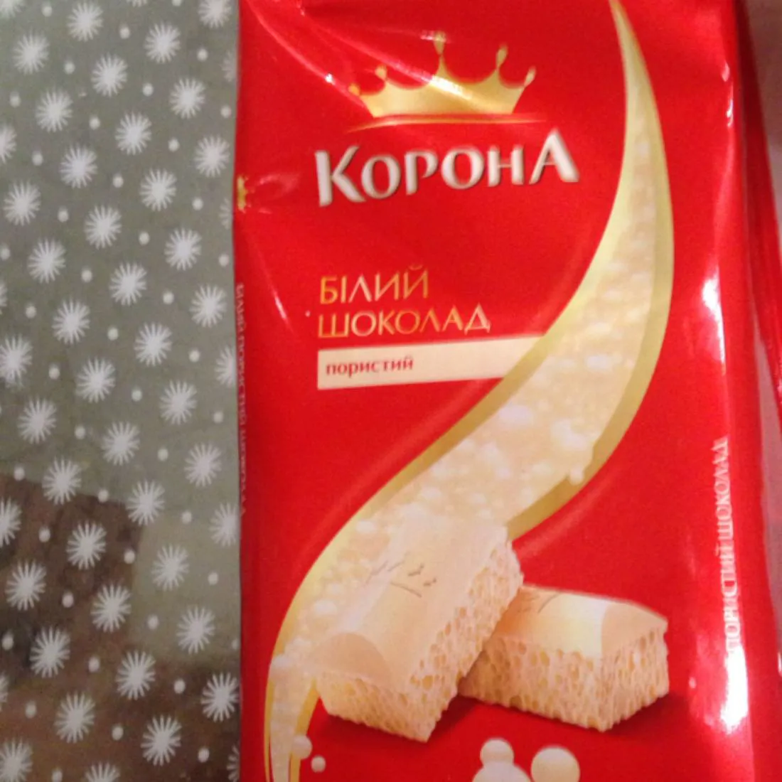 Korona White Porous Chocolate 90g