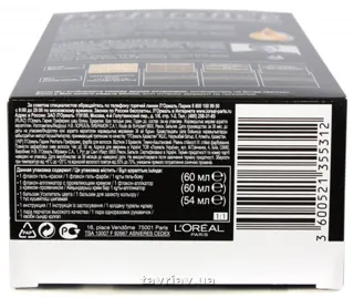 L'Oreal Preference Recital Hair Dye Shade 3 — photo 5