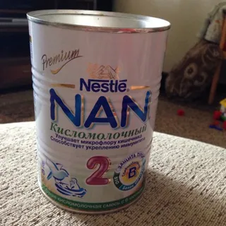 Nestle WTC Nan Sour Milk Mix 2 Tin Cans 400g — photo 8
