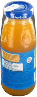 Herber Apple and Peach Juice for Babies, No Sugar Added, with Vitamin C, 175ml Glass Bottle — photo 3