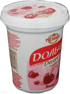 Dolce Cherry Curd Dessert 4% Plastic Cup 400g — photo 3