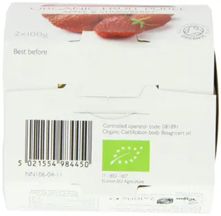 Clearspring Organic Apple and Strawberry Puree — photo 5