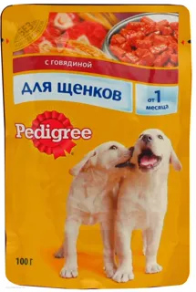 Pedigree Puppy Food Beef 100g x24 — photo 2