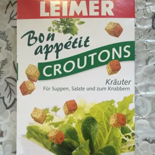 Leimer Croutons сухарики ароматні трави 100г х10 — фото 2