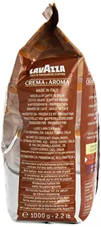 Lavazza Crema e Aroma Natural Roasted Coffee Beans 1000g — photo 2