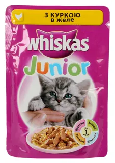 Whiskas Cat Food Junior 100g Chicken — photo 4