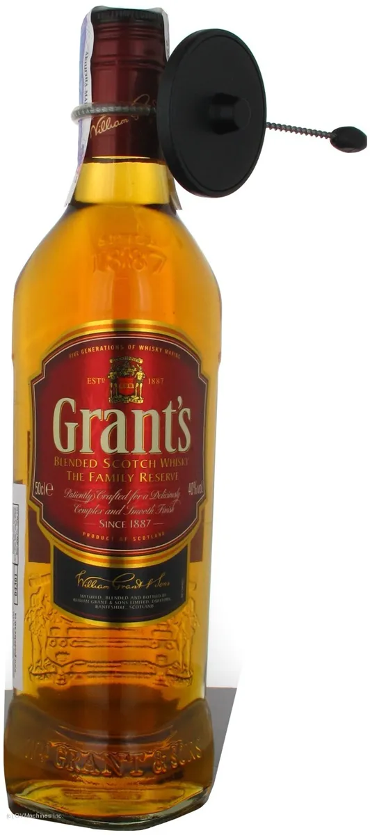Whiskey Grant's 40% 500ml glass bottle Scotland