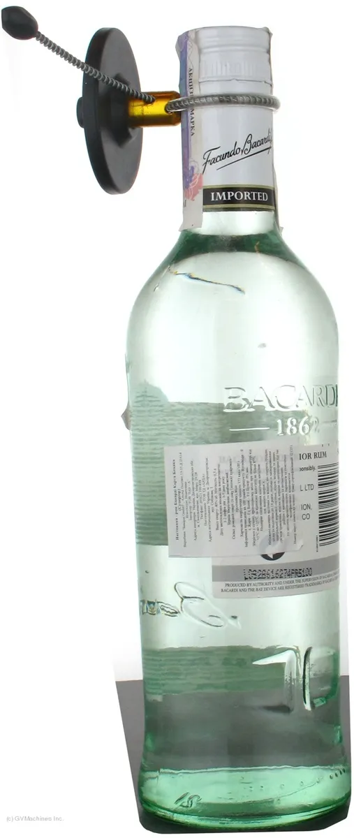 Bacardi Superior Rum 40% 0.5L Glass Bottle