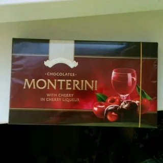Roshen Monterini Candies with Cherry Liqueur 196g — photo 5