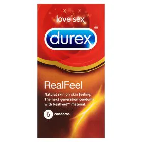 Durex Real Feel Condoms 6'S