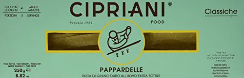 Cipriani Food Extra Thin Pappardelle Egg Pasta, 8.82 oz