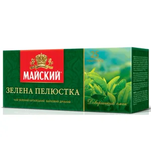 Maiskyi Green Tea Green Petal Chinese 25 Bags — photo 4