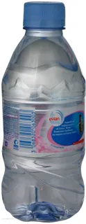Evian still mineral water plastic bottle 0.33L — photo 3