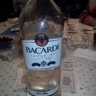 Bacardi Carta Blanca White Rum 40% Glass Bottle 1L — photo 8