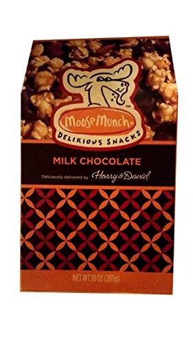 Harry & David Молочний шоколад Муз Мунк з кешью і мигдалем, 10oz