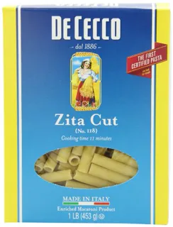 De Cecco Ziti Cut Pasta, 16 oz (5 Pack) — photo 3