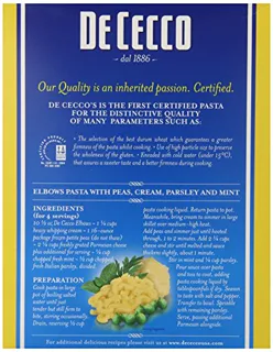 De Cecco elbow pasta, 16 oz (pack of 5) — photo 7