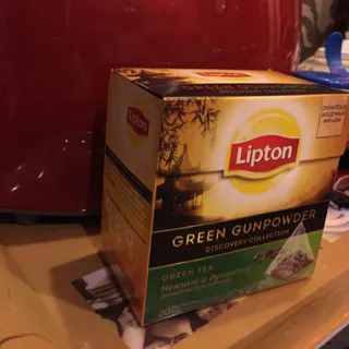 Lipton Green Gun порошковий зелений чай 1,5 г х 20 шт — фото 5