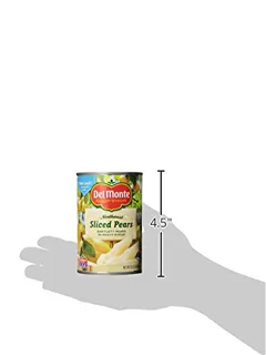 Del Monte, Northwest Sliced Pears, Bartlett Pears in Heavy Syrup, 15.25oz Can (6 Pack) — photo 9