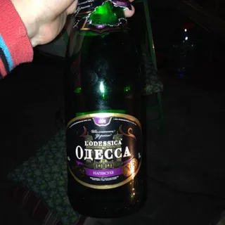 White Semi-dry Sparkling Wine Odessa 0.75L — photo 3