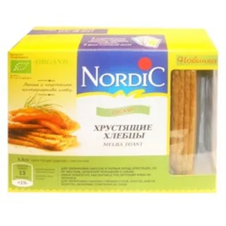 Nordic Crispbread with Grains Organic 100g — photo 2