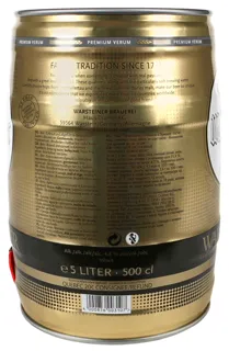 Warsteiner Premium Verum Light Beer 5L Can — photo 9