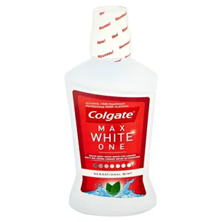 Colgate Max White One Sensational Mint Mouthwash 500 ml — photo 4