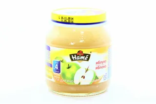 HAMÉ S.r.o. Apple Fruit Puree for Children from 4 Months Glass Jar 125g — photo 5