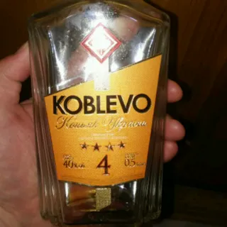 Koblevo Cognac 4 Stars 40% 0.5L — photo 4