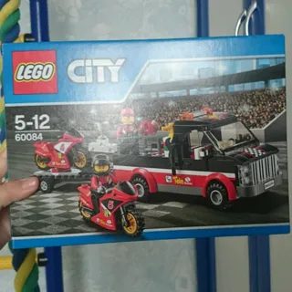 Lego City Racing Bike Transporter Set for Kids 5-12, 178 pcs — photo 2
