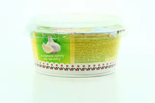 Zveny Hora processed cheese spread with dill and garlic flavor 50% 175g plastic cup — photo 2