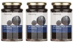 Clearspring Organic Blueberry Fruit Spread 290g (3 Pack) — photo 2