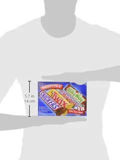 Mars Chocolate Full Size Bar Variety Pack 33.31 oz Box 18-Count — photo 2