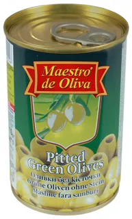 Maestro de Oliva Pitted Olives Tin 300g — photo 2