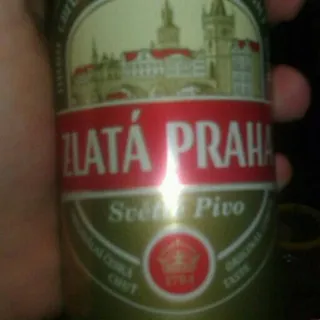 Zlata Praha Light Beer 5% 0.5L Can — photo 5