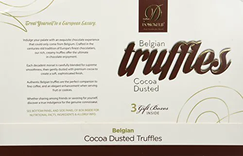 Donckels Какао посипані бельгійські трюфелі - 48oz