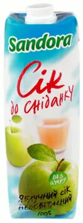 Sandora To Breakfast Apple Juice Not Clarified 0.95L — photo 3