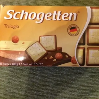 Shogetten Trilogy Milk White Chocolate with Fruit Filling 100g — photo 3