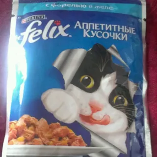 Felix Appetizing Pieces with Trout in Jelly 85 g — photo 3