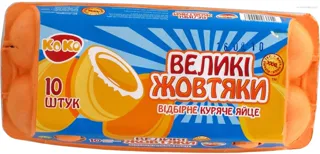KoKo chicken eggs brown and white large 10 pcs — photo 3