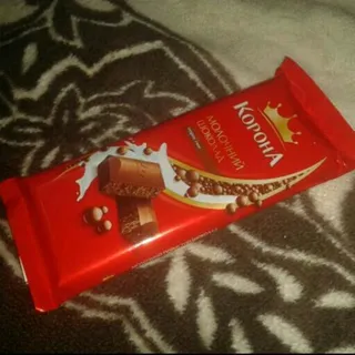 Korona Milk Aerated Chocolate 90g — photo 4