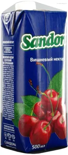 Sandora Cherry Nectar Pasteurized Tetra Pak 500ml — photo 3