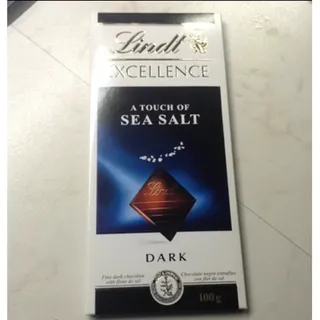 Lindt Excellence 100g Dark Chocolate with Sea Salt — photo 11